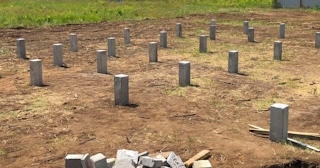 Фундамент на забивных жб сваях под ключ в Павлово - фундамент из забивных железобетонных свай цена от 3138 руб/м2